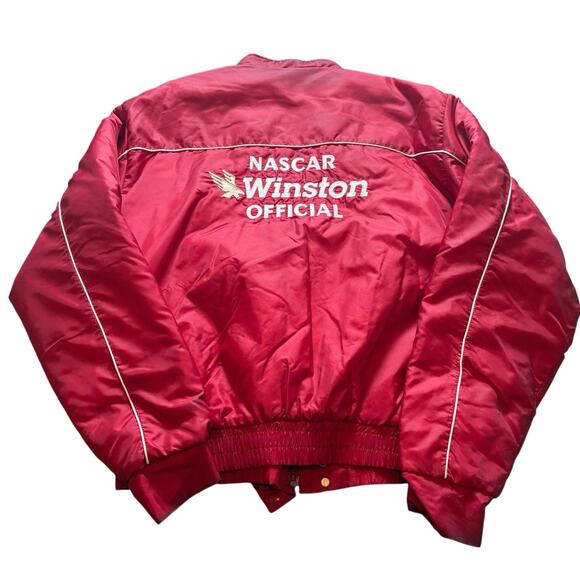 Vintage 1980s Winston Cup Racing Swingster Quilted Jacket Men’s Large NASCAR - Picture 4 of 6